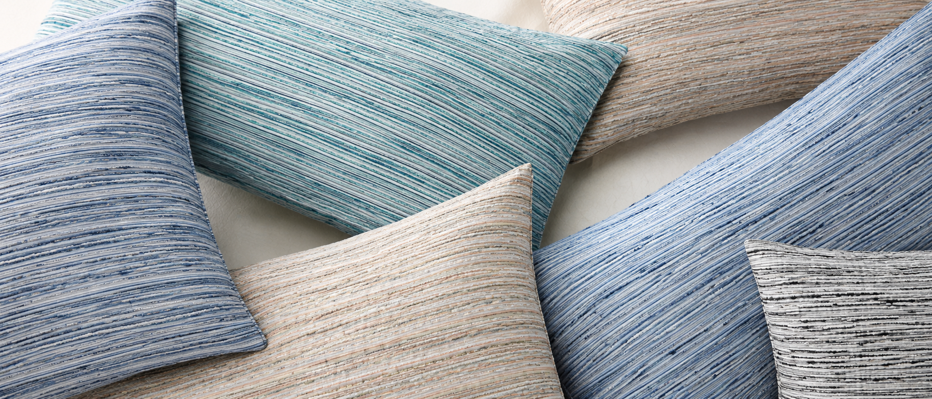 Soft blankets and cushions for comfortable living